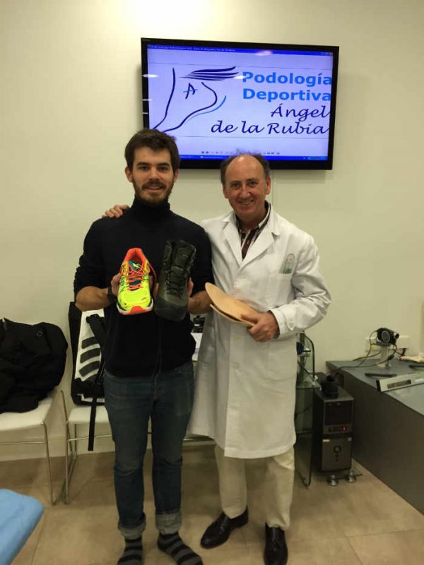 Plantillas deportivas para dar la vuelta al mundo Las plantillas del Dr. Ángel de la Rubia me ayudaron a dar la vuelta al mundo